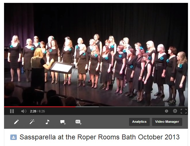 Sassparella at the Roper Rooms Bath 2013